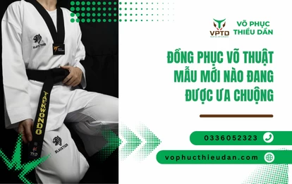Đồng phục võ thuật mẫu mới nào đang được ưa chuộng